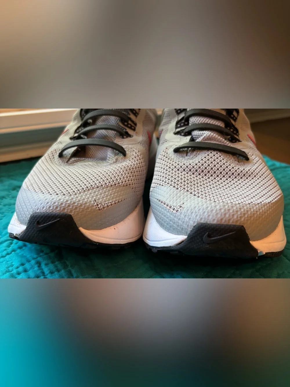 Nike Zoom Span 4 Men’s Size 9 Light Smoke Grey Running Shoes DC8996-005